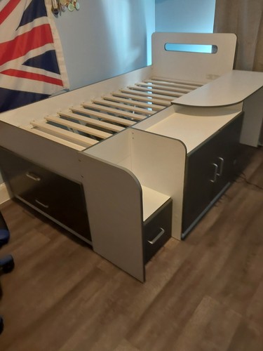 Cookie cabin bed with - cookie, desk
