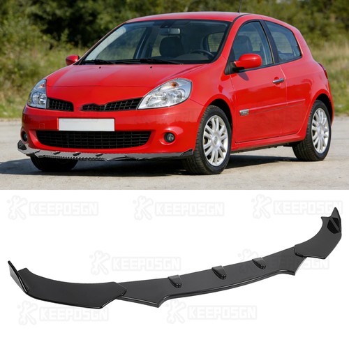 Glossy front bumper lip chin - glossy,
