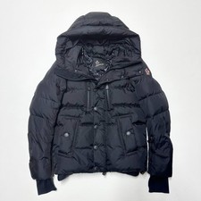 100% AUTHENTIC MONCLER RODENBERG GRENOBLE SIZE 1 S MENS PUFFER JACKET BLACK SKI