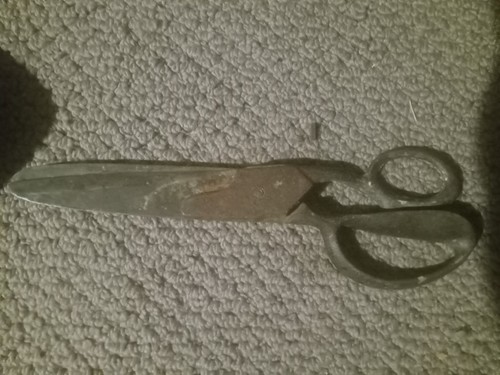 Vintage scissors antique iron - scissors.,