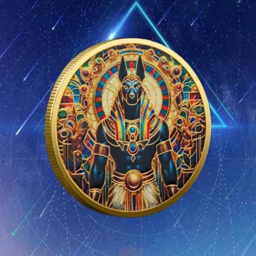 Egyptian god colourful - egyptian,