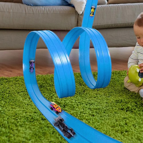 Flexible race car ramp track - flexible,