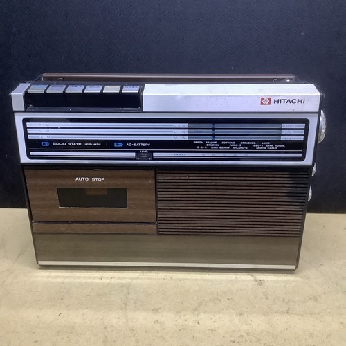 Vintage hitachi band radio - 3, &