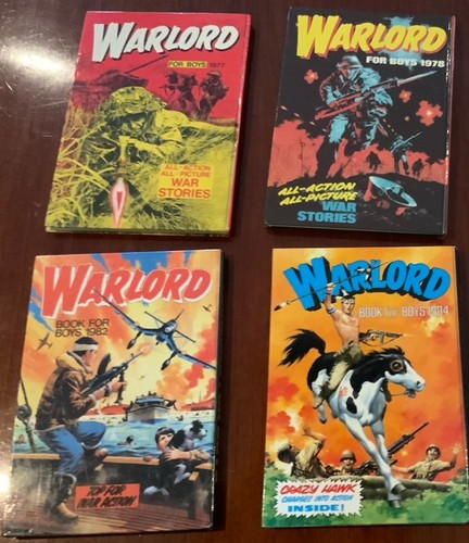 Warlord for boys annuals - warlord,