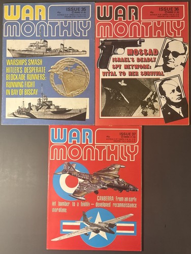 War monthly magazine - magazine, lot