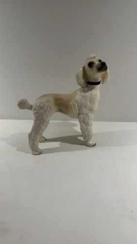 Poodle beautiful ceramic - poodle, a