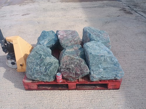Large granite garden - granite,