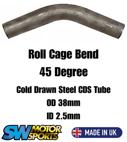 Roll cage bend - bend, degree