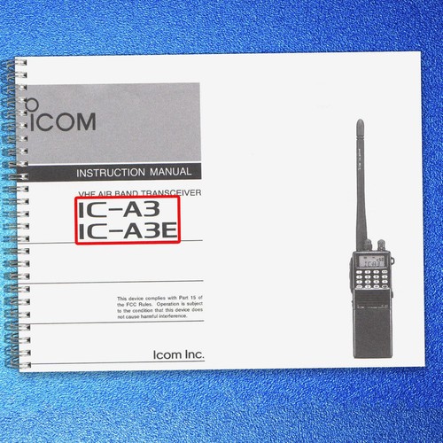 Icom a3e vhf air - vhf,