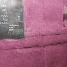 M&S Curtains loop top 168cm