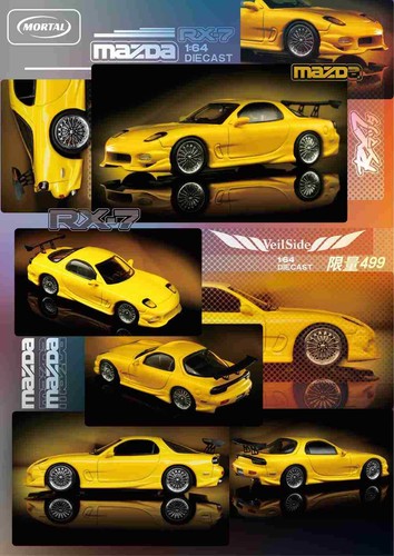 Rx7 veilside miniature hobby - rx7,