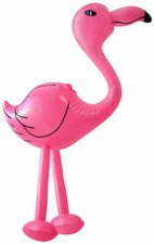 6 x Inflatable Blow up Pink