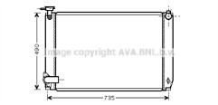 Spec ava radiator for - radiator,