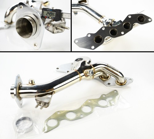 Stainless steel race - race, exhaust