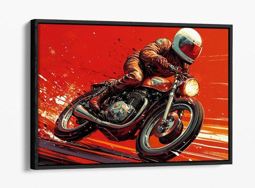 Cool guy driving motorbike - guy,