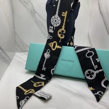 Tiffany silk scarf - &, 100%