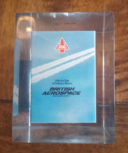 Vintage british aerospace 1981 - aerospace,