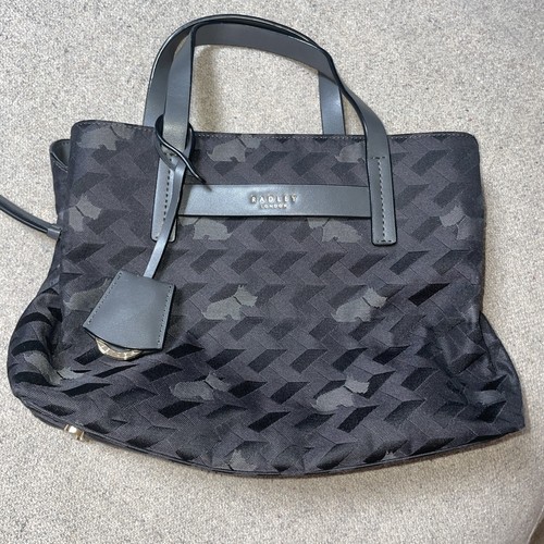 Radley responsible black nylon - black,
