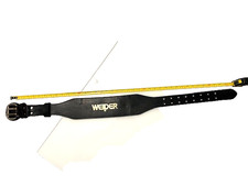Weiider Real Leather Weightlifting Belt Gym Bodybuilding Support Size M 40"