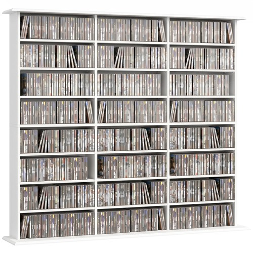 Homcom dvd storage unit media - homcom, unit,