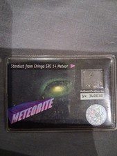 Nestle "Meteorite Card", Stardust From Chinga SRC 14 Meteor, Collectable Sample.
