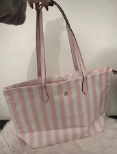 Victoria’s Secret Pink Striped Tote Bag/New/Perfect Condition/ RRP £180