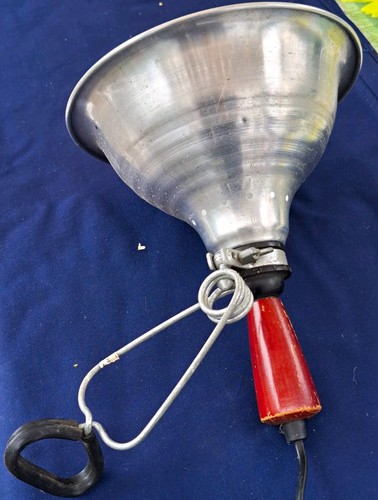 Vintage industrial metal clamp