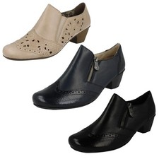 'Ladies Rieker'  Smart Slip On Trouser Shoes - 41757