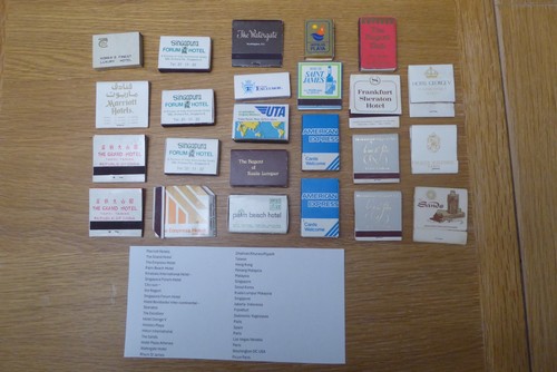 Piece matchbook boxes - piece,
