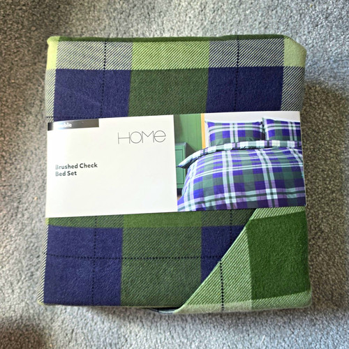 Home double brushed check - home,