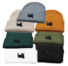 Black Cat Lover Beanie Hat