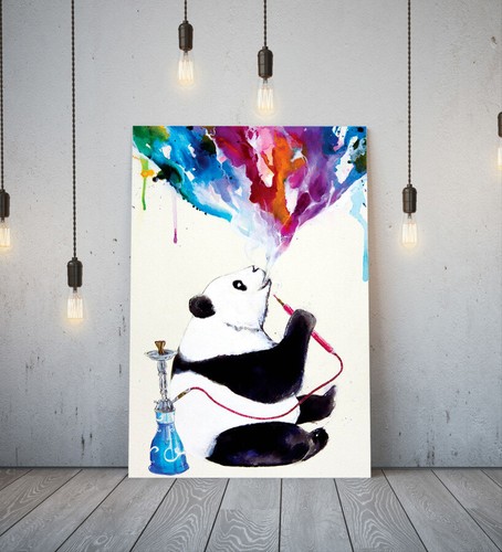 Banksy panda hookah deep - banksy,