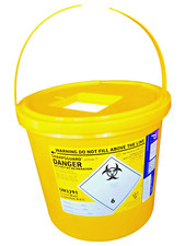 7L Sharps Bin Container
