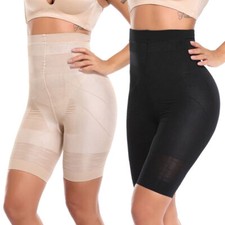 Women High-Waist Slimming Body Shaper Shorts Compression Tummy Control Underwear
