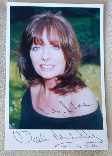 Vicki michelle signed photo - vicki,