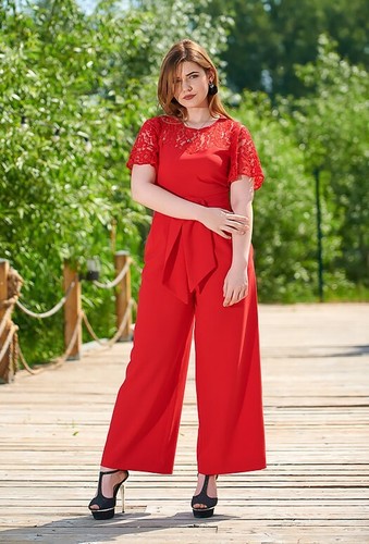 Zara red contrast - zara, round