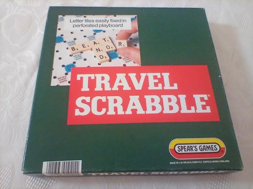 Travel scrabble board spear - travel, spear's