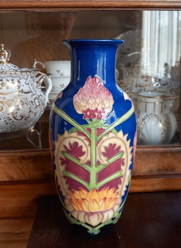Moorcroft style floral art - moorcroft-style,