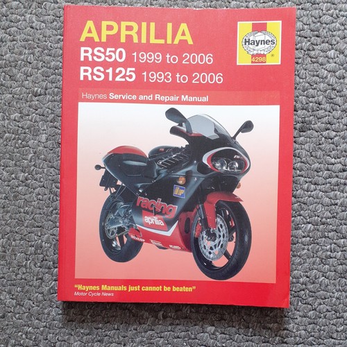 Aprilia rs50 rs125 - rs50, haynes