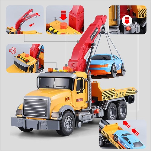 Wrecker tow truck - 1:16,