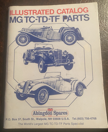 Abingdon spares illustrated - -,
