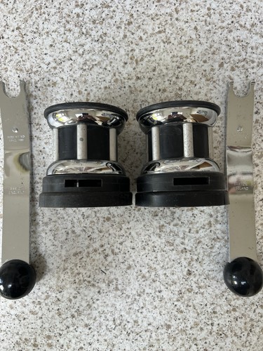 Two barton winches 95mm with - two,