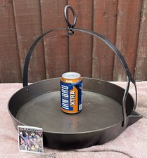 Classic 14” Gypsy Swing Pan / Frying Pan /skillet Romany outside pot cast iron 