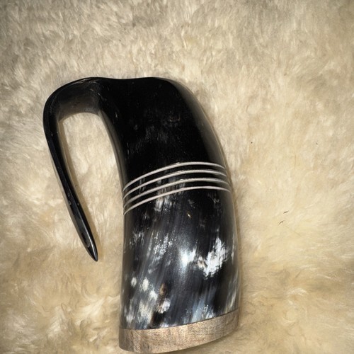 Viking horn drinking - viking,