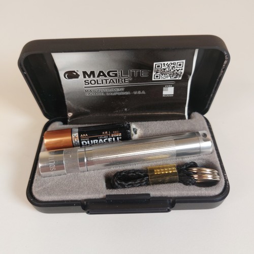 Maglite solitaire silver - silver, key