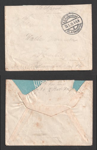 Germany field post - post, ww1