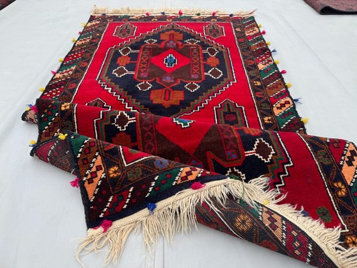 3x6 afghan hand knotted - 3x6, ft
