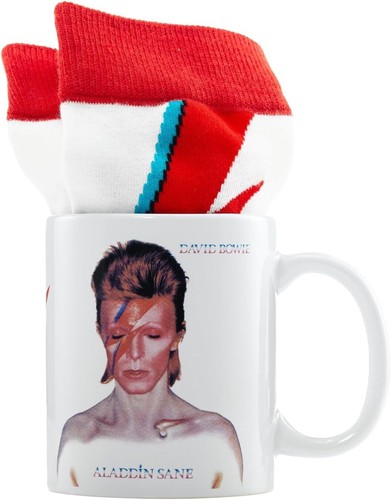 David bowie mug and - david, sock