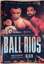 Ball V Rios Boxing Programme