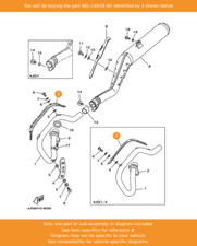 YAMAHA Protector, Exhaust